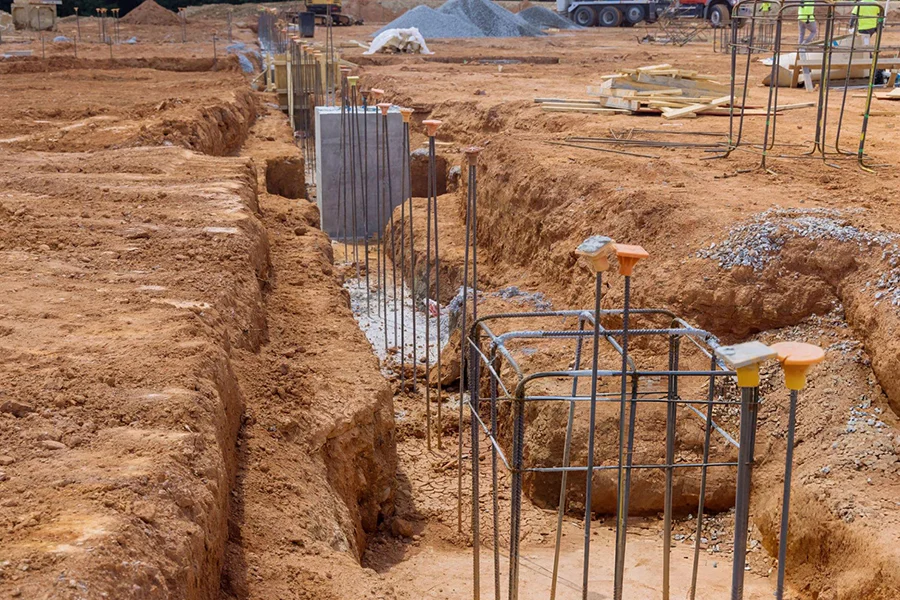 Pre Construction Pier Installation Shelbyville, TN
